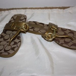 Authentic Coach Sandals